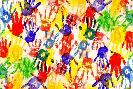 Рисование ладошками для дошкольников