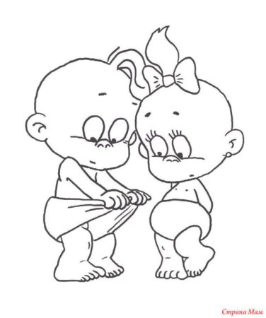 Срисовки для малышей
