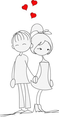 Любовные рисунки