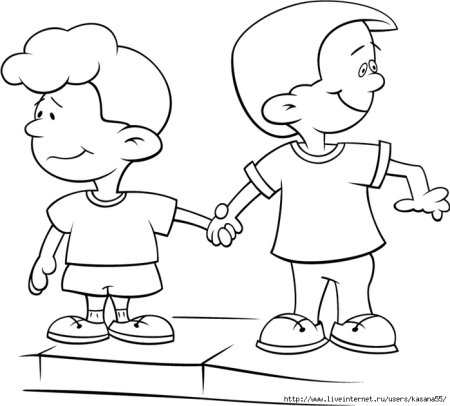 Два раскраска для детей