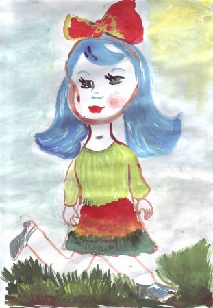 Детские рисунки для девочек