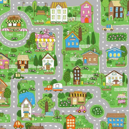 Ковры в интерьере детских садов