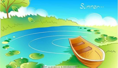 Речка рисунок для детей