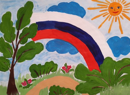 Рисунок моя Россия