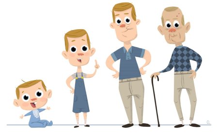 Дети и взрослые иллюстрации