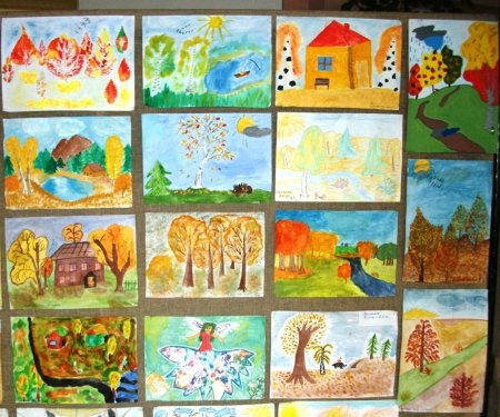 Выставка детских рисунков