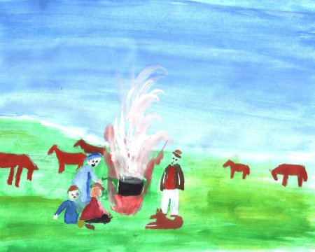 Бежин луг иллюстрации