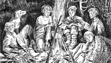 Бежин луг иллюстрации Илюша