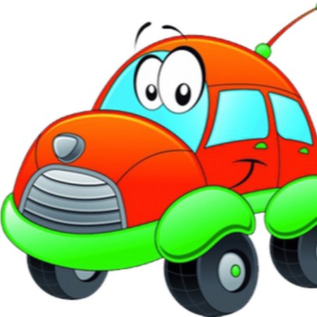 Мультяшный автомобиль