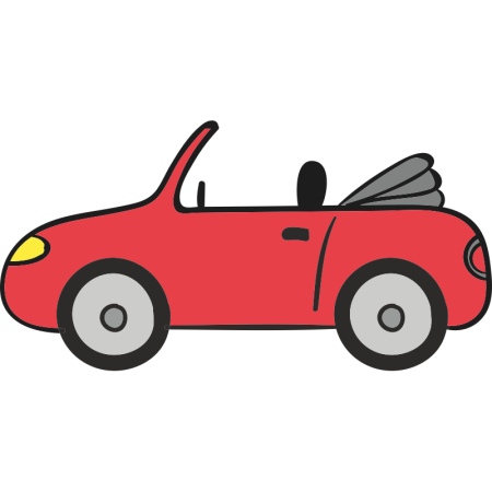 Мультяшный автомобиль