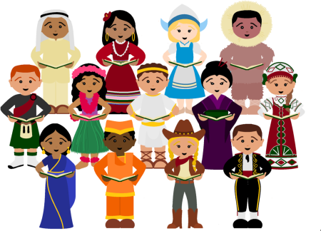 Дети разных национальностей