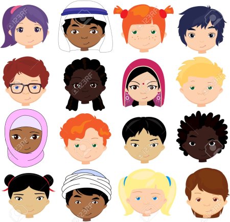 Нарисованные национальности