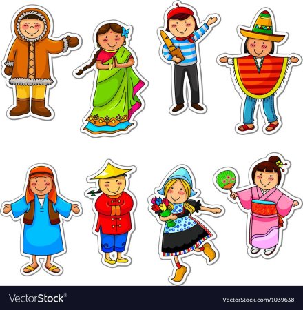 Человечки разных народов