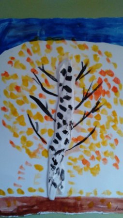 Картинки для детей «Березы осенью» (37 фото). Раскраска береза осенью для детей
