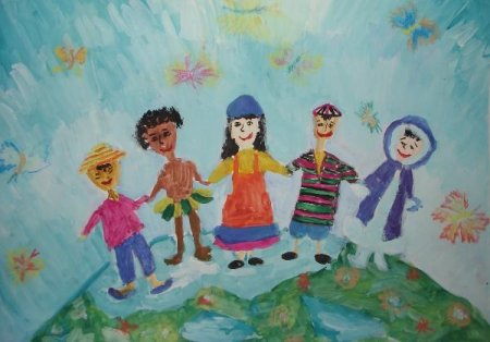 Хоровод дружбы народов в детском саду