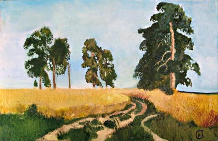 Репродукция "Шишкин - рожь"