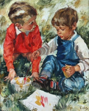 Картины с изображением детей