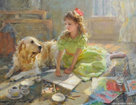 Константин Разумов живопись дети