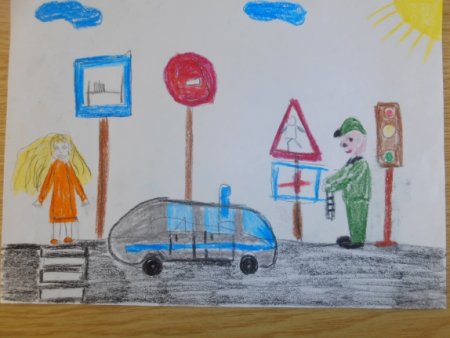 Рисунок на тему безопасность