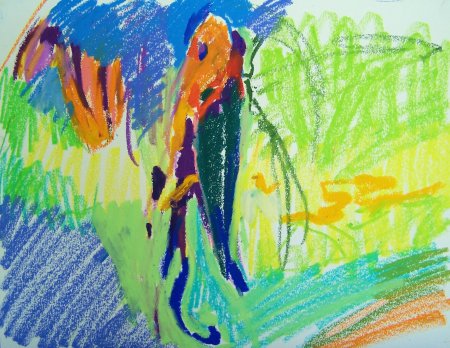 Масляная пастель для детей