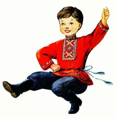 Русские народные танцы в присяд