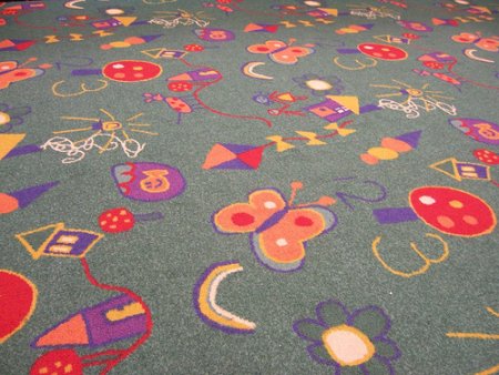 Ковровое покрытие с рисунком