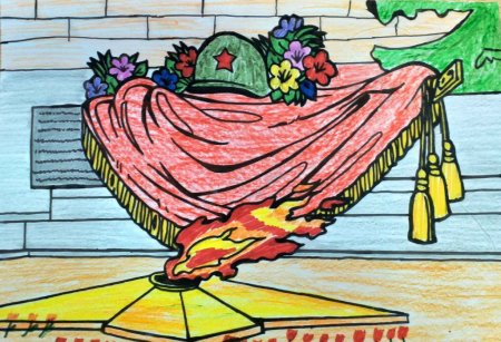 Рисование неизвестный солдат