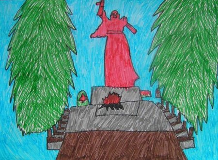 Памятник рисунок