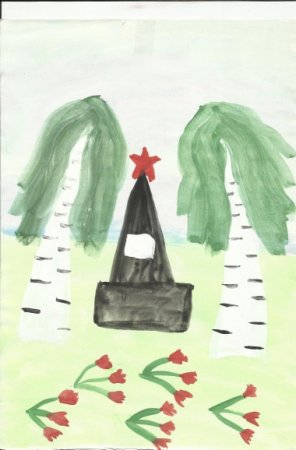 Рисование на тему день Победы