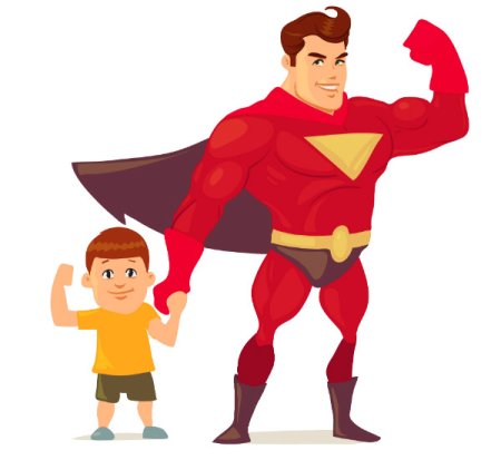 Папа Супермен