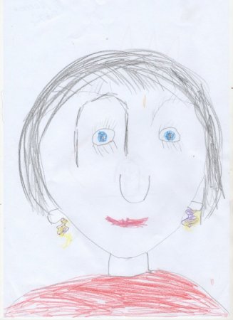 Рисунок Донской казачки