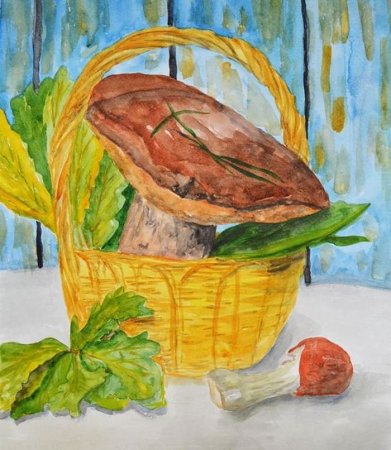 Мухоморы в живописи