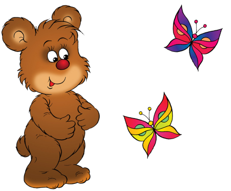 Мишка мультяшный