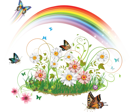 Розовые бабочки