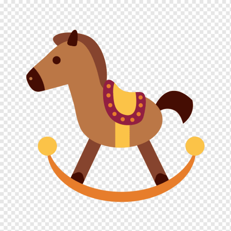 Лошадка качалка рисунок