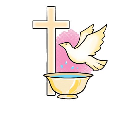 Крещение рисунок