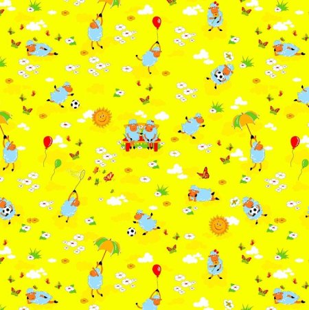 Перкаль 150 см 13234/1 Owls модель 4
