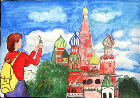 Кремль рисунок