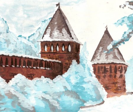 Смоленская крепость Смоленск рисунок