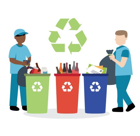 Разделение мусора для детей