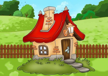 Мультяшные домики