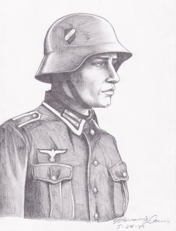 Немцы зарисовки