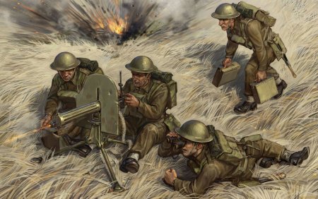 Британский солдат ww2 арт