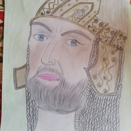 Портрет богатыря Невский