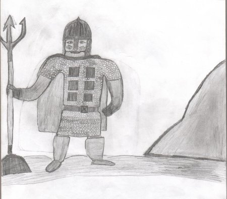 Князь Невский рисунок