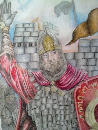 Александр Невский для срисовки