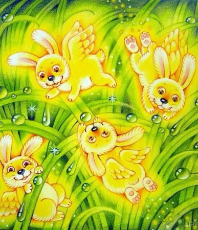 Рисунок на тему Солнечный зайчик
