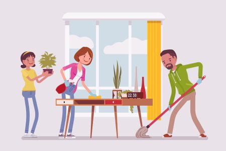 Домашние обязанности в семье