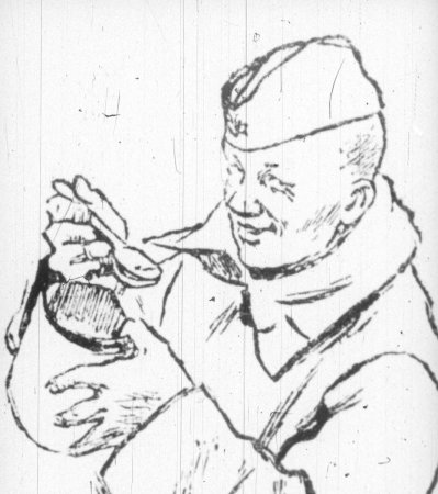 Твардовский Василий Теркин рисунок