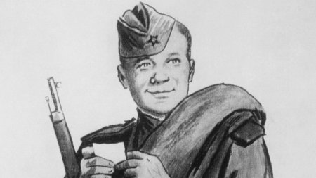 Портрет Твардовского Василий Теркин-